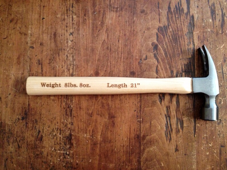 Ring Bearer Gift Baby Gift First Hammer for a child SMALL 10 ounce