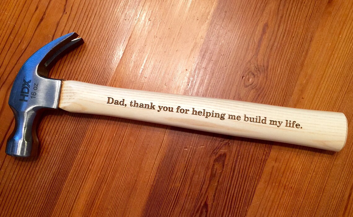 ENGRAVED HAMMER. Wedding Hammer Groom Gift Father of the Etsy