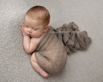 MOHAIR BABY WRAP:  Newborn photo prop mohair wrap 22" x 60" for baby photography, stretch baby wrap, baby shower gift, baby photo props