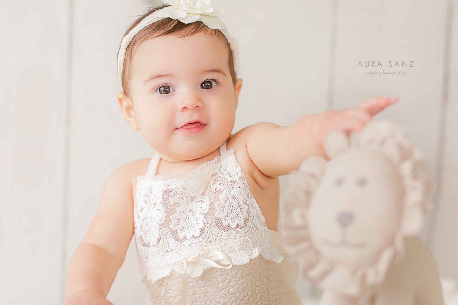 BABY ROMPER / HEADBAND 6 Month Sitter Set 12 Month Sitter Etsy