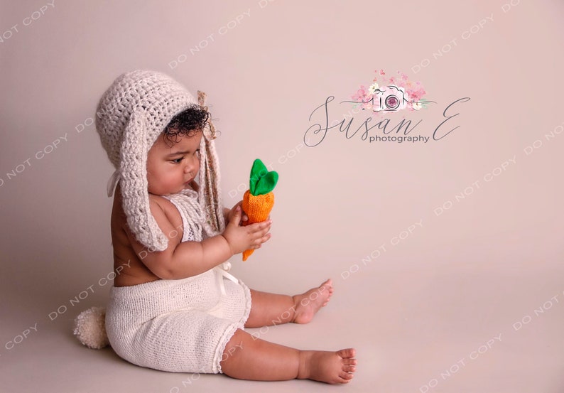 photography prop embriodered lace ivory knit romper 12 month sitter set BABY ROMPER HEADBAND bonnet: 6 month sitter set headband
