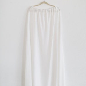 white maternity slip