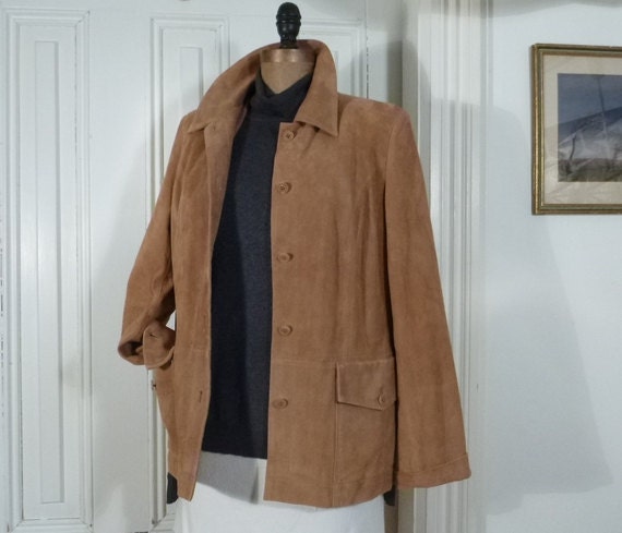 Suede Jacket ~ Genuine Leather ~ Womens Jacket ~ B