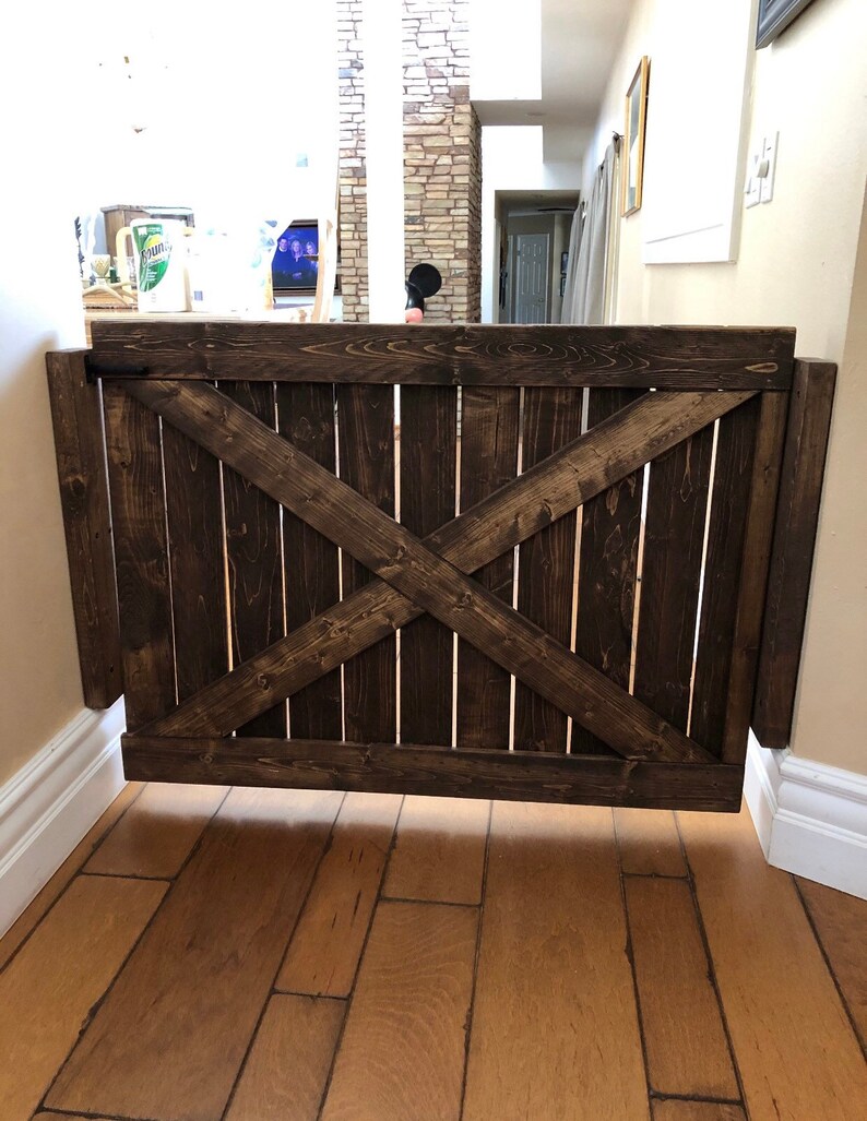 Barn Door Pet Gates Etsy