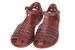 URANOS:  Woven Leather Handmade leather sandal custom size available 