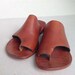POSEIDON : Leather Slide Handmade Leather Sandals Genuie Leather ...