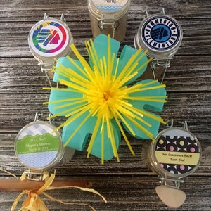 Organic Sugar Scrub | Baby Shower Favor | Party Favor | Vegan | Eco-friendly Gift