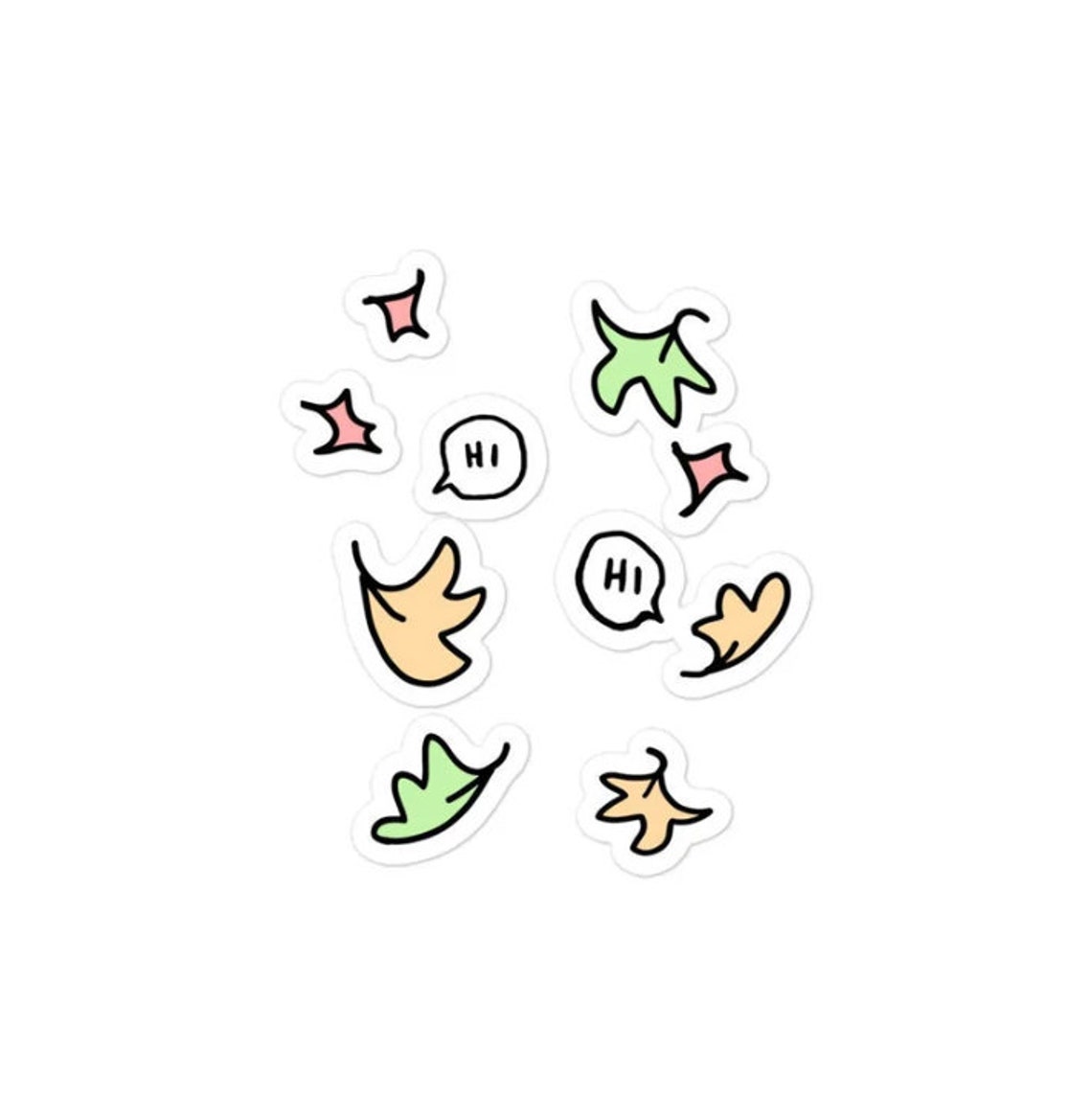 Heartstopper Leaves Sticker Heartstopper Sticker Leaves Hi Etsy India