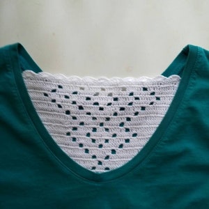 Hand Crocheted Modesty Panel