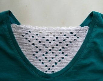 Hand Crocheted Modesty Panel