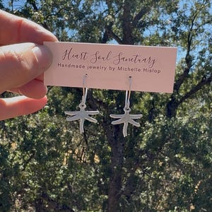 Dragonfly earrings