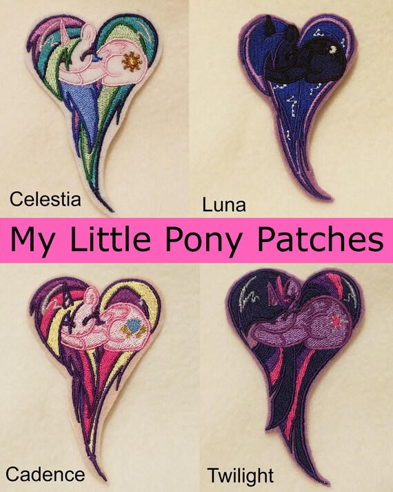 Mein Kleines Pony Prinzessin Aufbugler Celestia Luna Etsy
