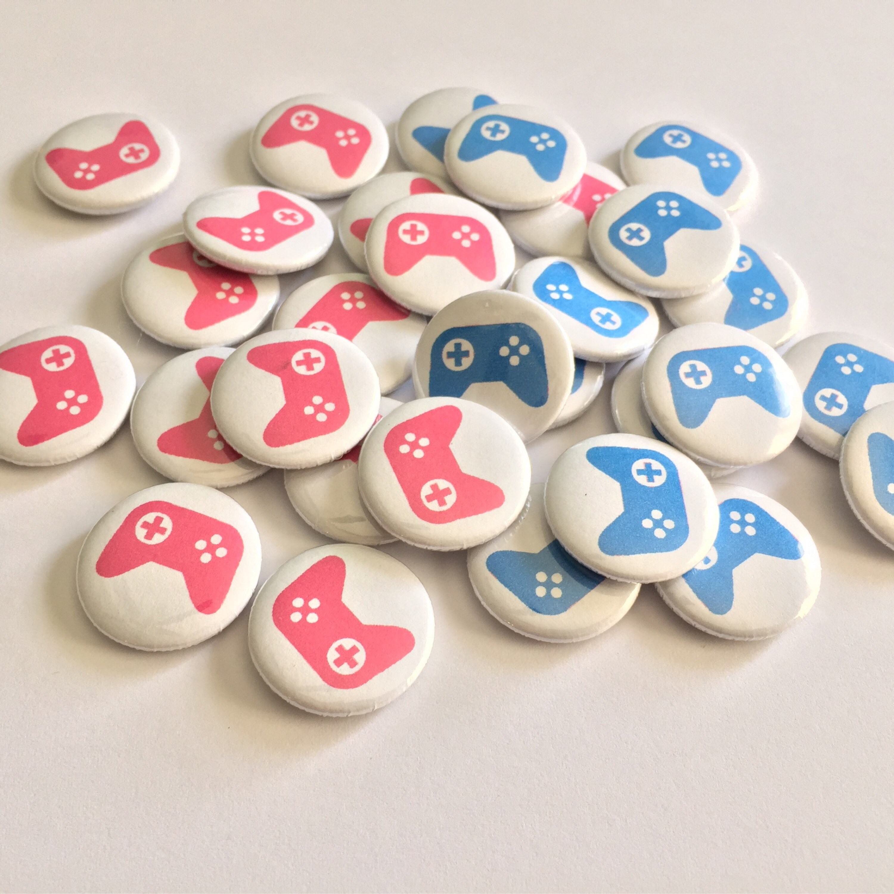 Gamer Gender Reveal Party Remotes Controllers Gaming Etsy