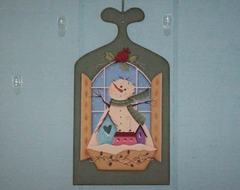Winter Tweeting's Wall Hanging