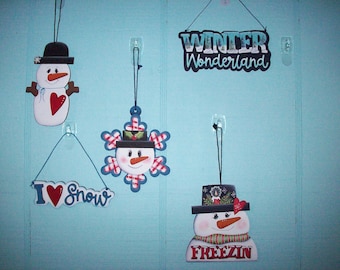 Snowmen Ornaments