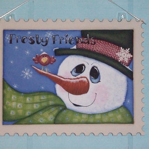 Frosty Friends Wall Hanging