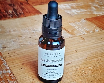 Bad-Ass Beard Oil - Oakmoss & Sage