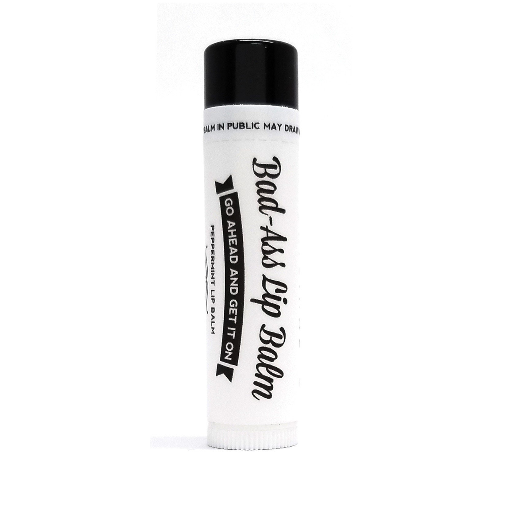 BadAss Lip Balm Go Ahead And Get It On All Natural and Etsy