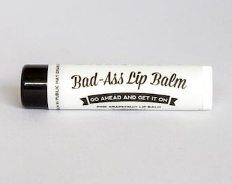 All Natural Lip Balm: Peppermint or Pink Grapefruit