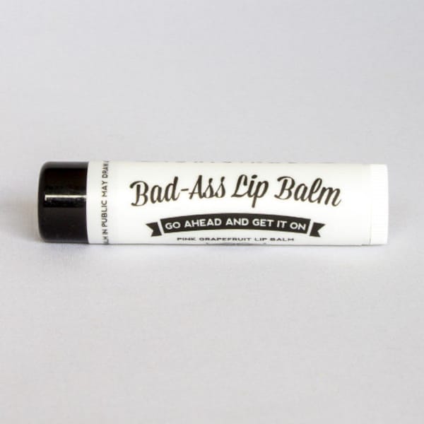 All Natural Lip Balm: Peppermint or Pink Grapefruit