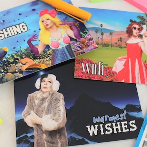 Hallo, Gay! Drag Queen Postkarten Pack - Gila Münster Prints