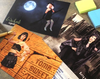 She's Spooky! Drag Queen Halloween Postcards Pack - Gila Münster Prints