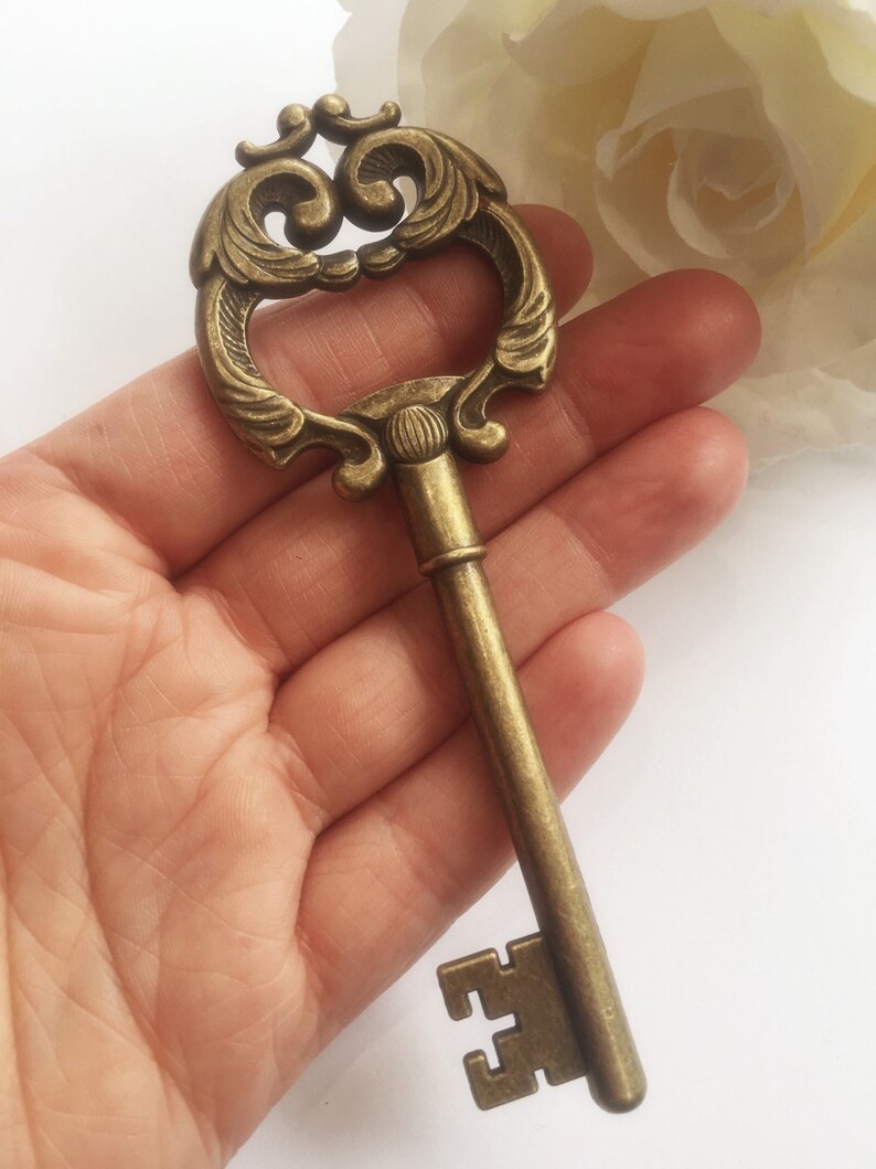 50 LARGE Key Bottle Openers Vintage Skeleton Keys Wedding Etsy