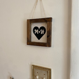 Romantic heart sign