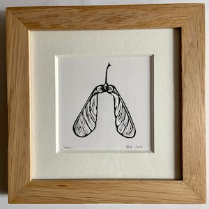 Handprinted ‘Spinning Jenny’.