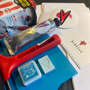 Lino printing kit