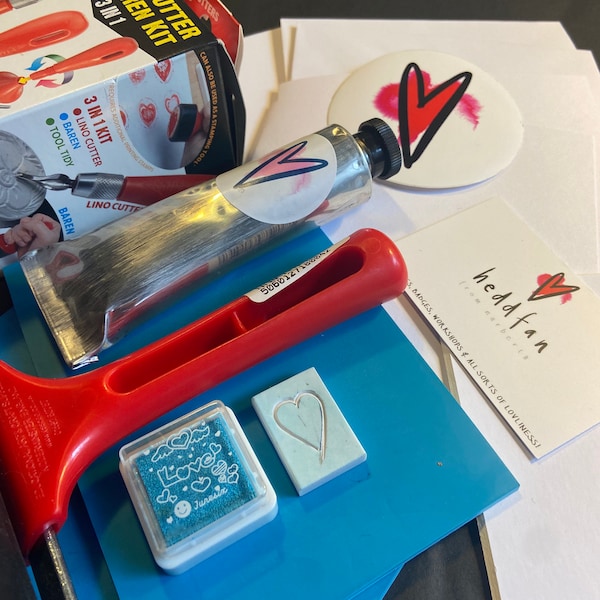 Lino Printing Kit Etsy UK