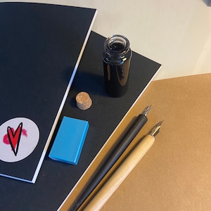 Dip Pen and Ink Drawing Kit.