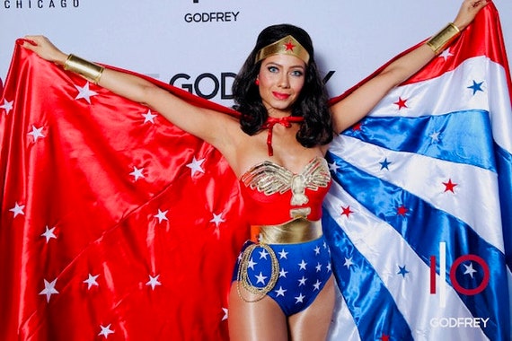 Wonder Woman Sexy Halloween Costume Cosplay