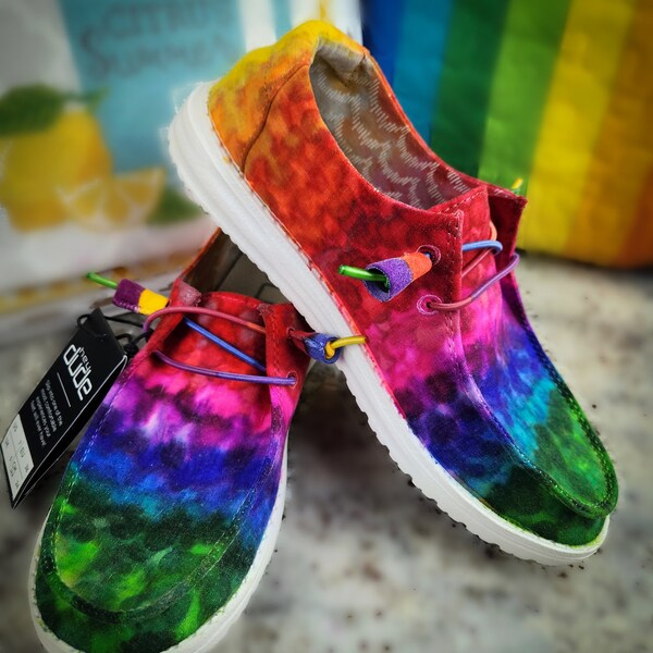 Tie Dye Shoes Etsy