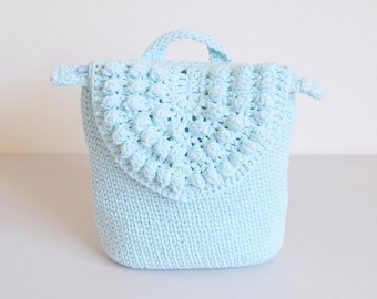 Patr n de crochet para Mochila Blue Skies bolsos crochet mochila