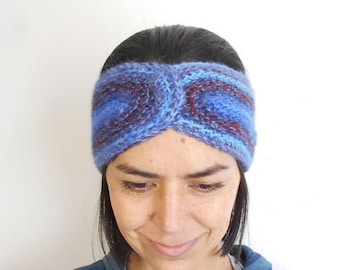 Crochet pattern for Borealis Ear Warmer, crochet ear warmer, crochet turban, crochet headband, crochet headwear, diy headband