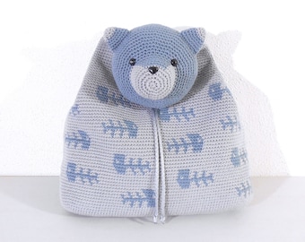 Crochet Pattern: Cat Backpack Tapestry Amigurumi Bag (PDF Pattern)