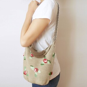 Conjunto de patrones Naturaleza, Bolsos DIY, Paquete de patrones crochet, Tapestry Crochet imagen 5