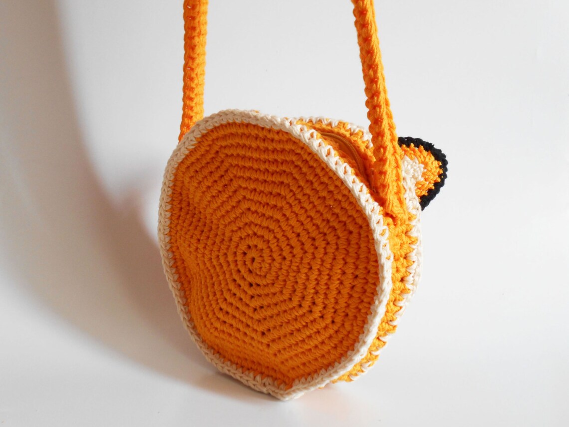 Crochet Pattern for Cross Body Tiger Bag. Cute and Practical - Etsy