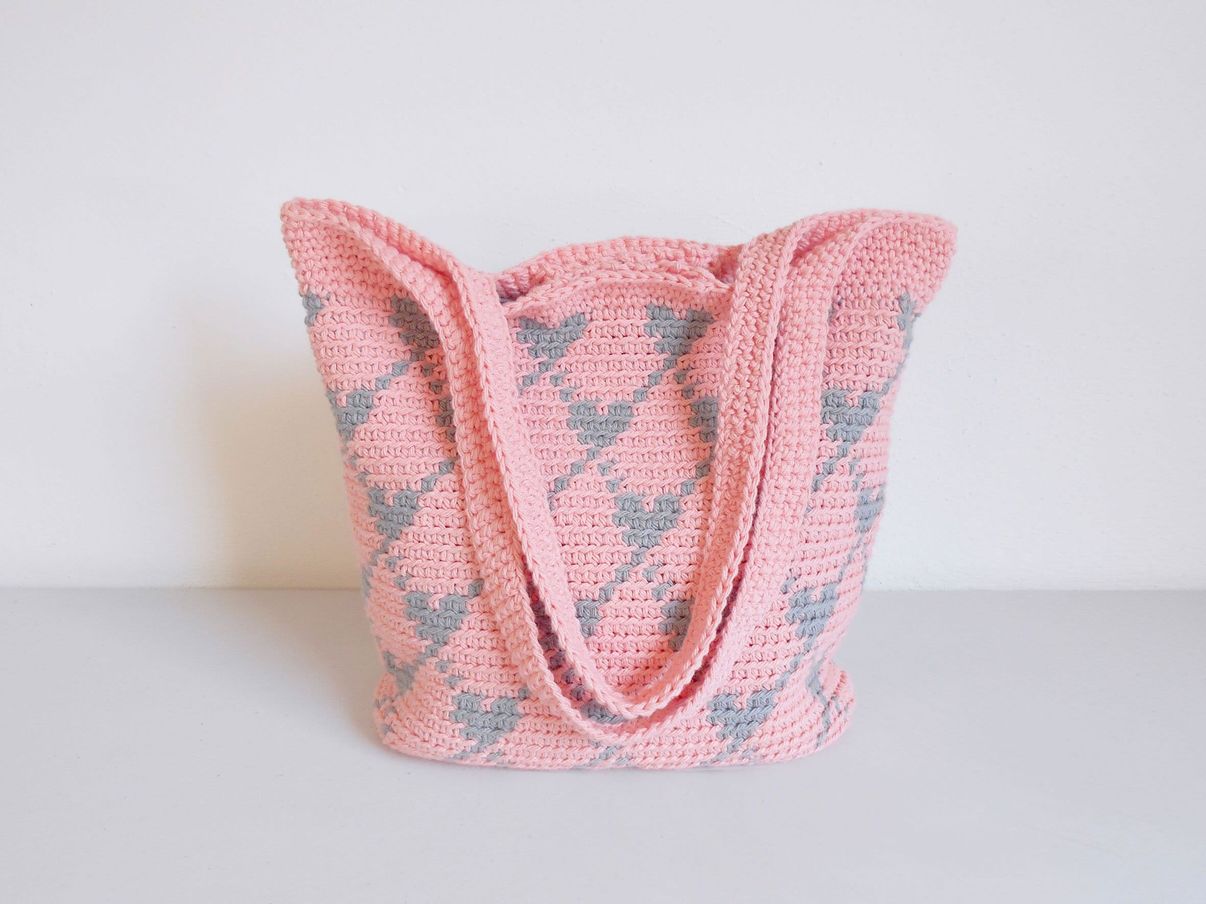 Crochet Pattern for Cuore Tote Crochet Bags Tapestry Bags -  Hong Kong