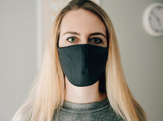 Download Ships Next Day In Stock Face Mask Reusable Washable Anti Etsy PSD Mockup Templates