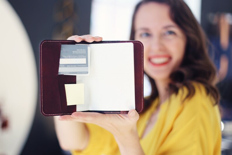 Passport cover FREE name initials custom Personalized Etsy