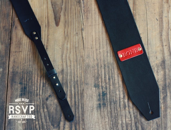 leather acoustic guitar gig bolsa