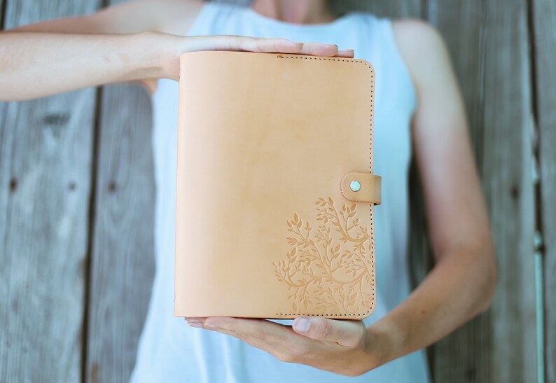 Personalized A5 Leather Organizer Agenda Travel Journal Etsy