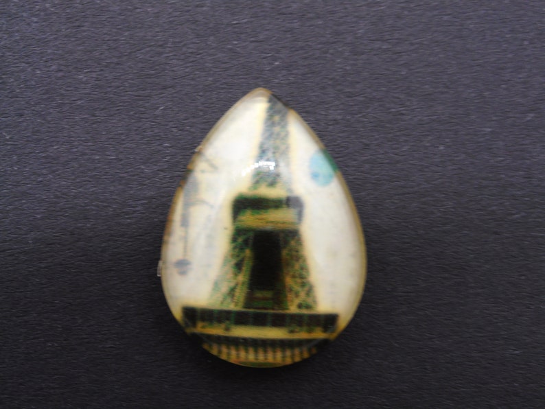 Lotto of 10 vintage style drop cabochon of the Eiffel Tower Lot 10 Cab teardrop Vintage/'s Style Eiffel Tour