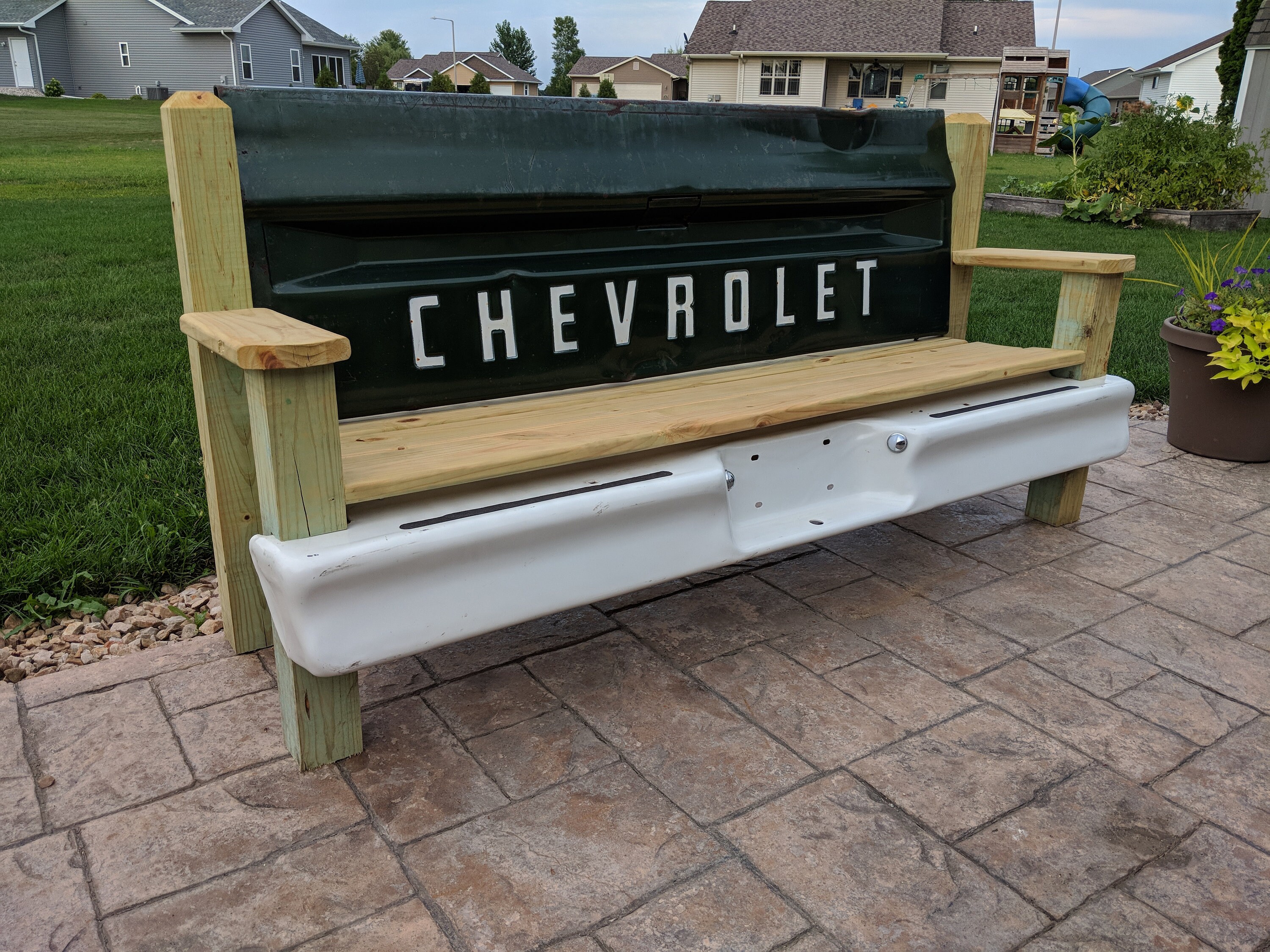 Chevrolet Tailgate Bench | Etsy