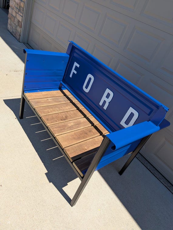 Ford Truck Tailgate Bench - Etsy