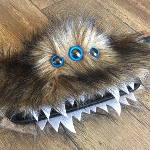 Furry Brown Monster Nintendo Switch/DS/Lite/OLED Case