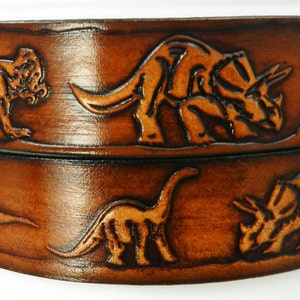 Child&#39;s Name Belt,  Dinosaurs