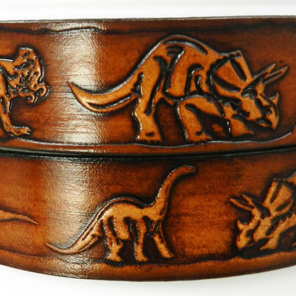 Child's Name Belt,  Dinosaurs